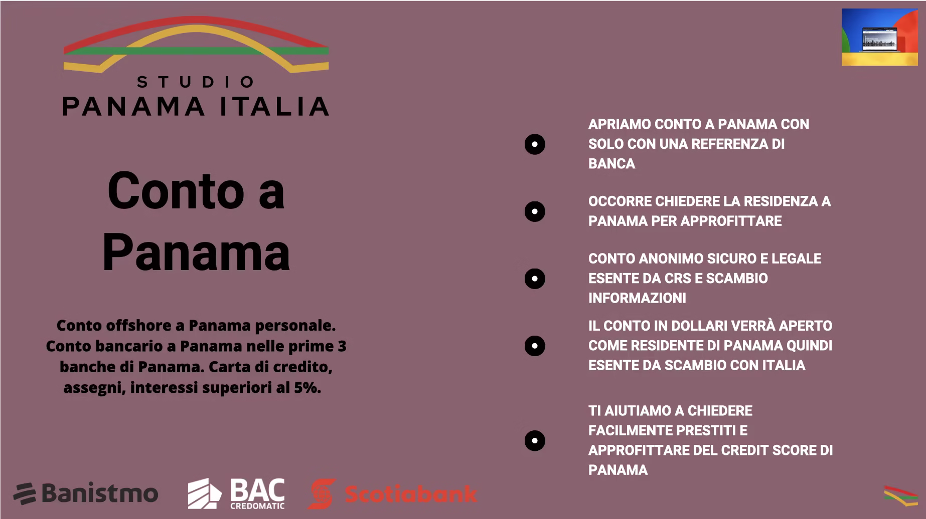 Panamanian Bank Account Features – USD, SWIFT, Cards