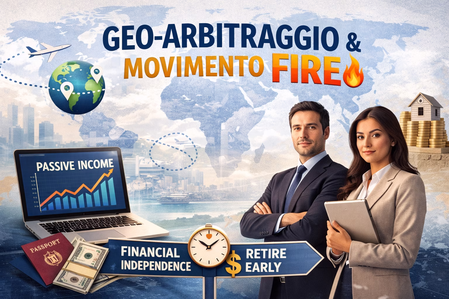 Geo Arbitraggio e movimento FIRE – Financial Independence Retire Early