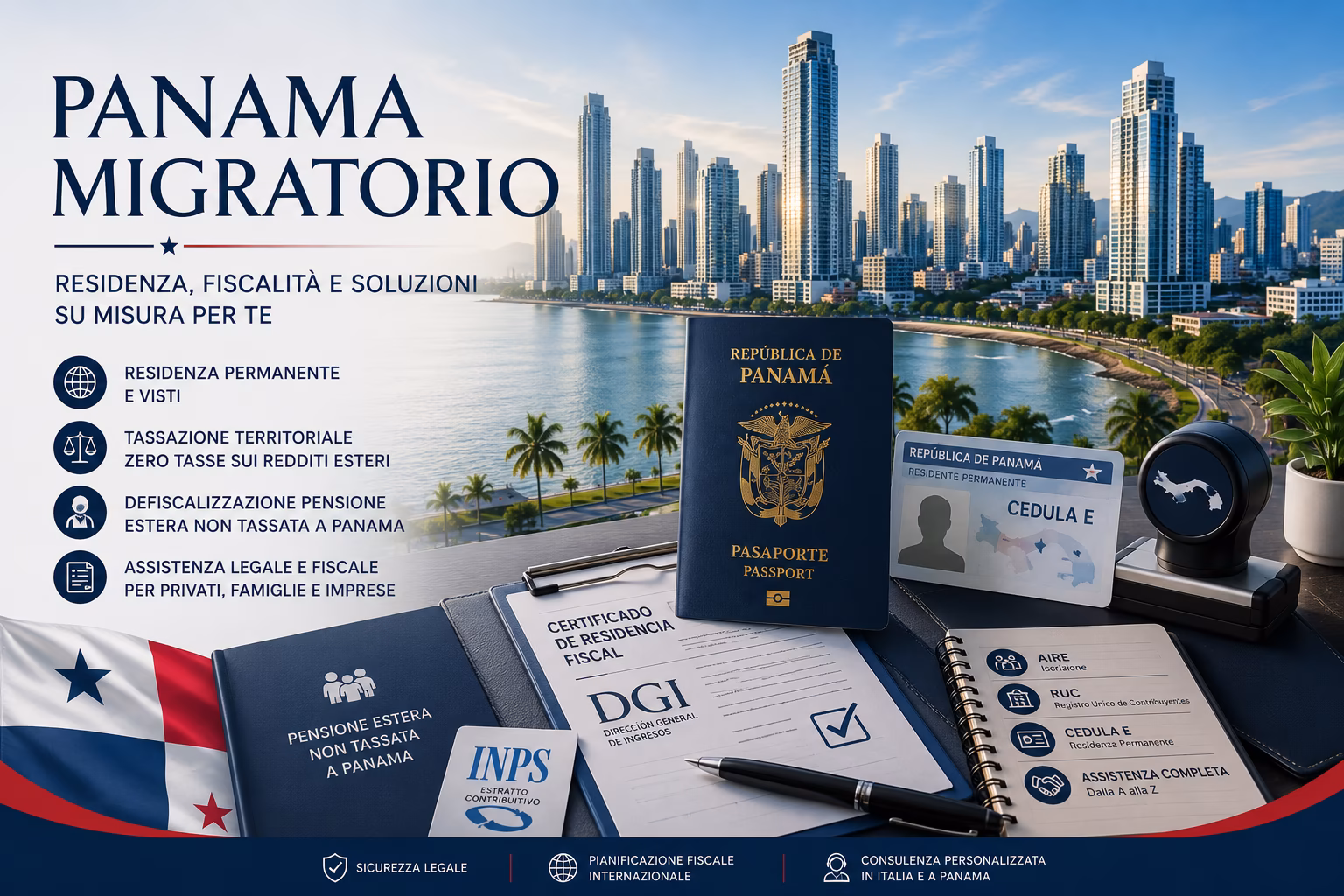 Andare a Panama – tasse a Panama zero per pensionati e imprenditori